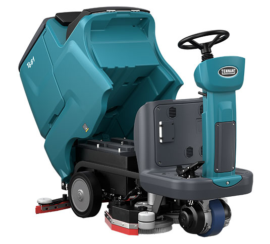 T681 Small Ride-On Scrubber-Dryer alt 5