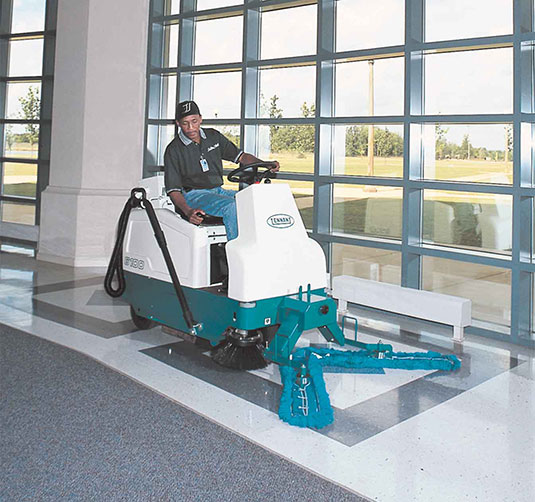 6100 Sub-Compact Battery Ride-On Floor Sweeper alt 18