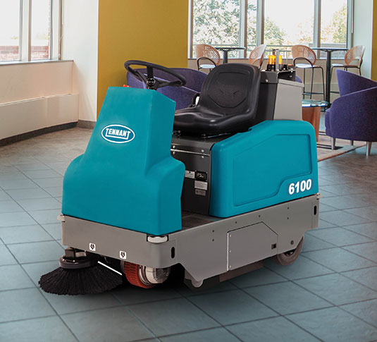 6100 Sub-Compact Battery Ride-On Floor Sweeper alt 17