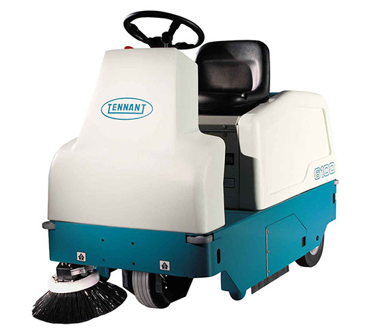 6100 Sub-Compact Battery Ride-On Floor Sweeper alt 23